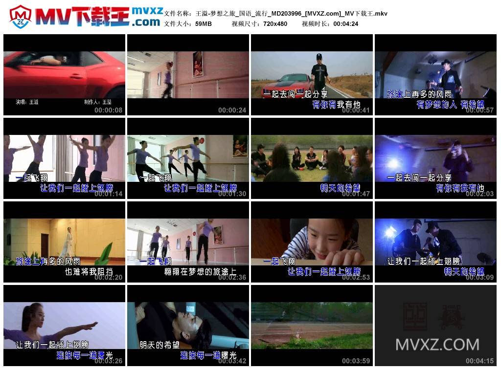 王溢-梦想之旅_国语_流行_MD203996